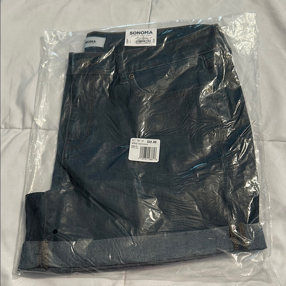 Sonoma Women’s Blue Jean Shorts